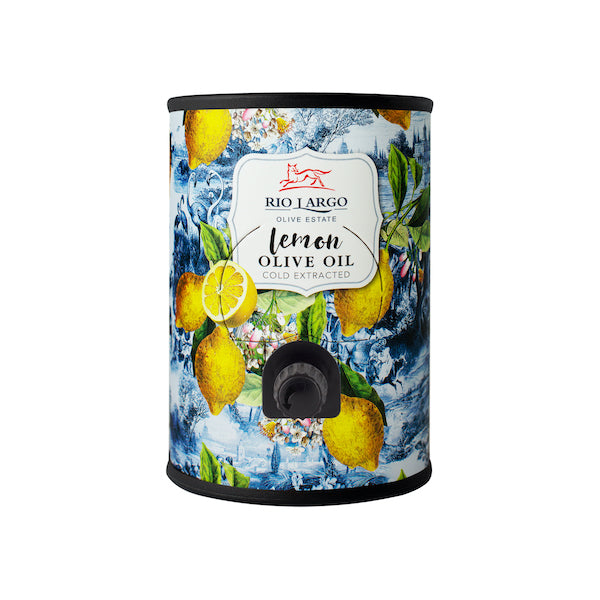 Rio Largo Lemon Extra Virgin Olive Oil 500ml- Best Before Aug 2025