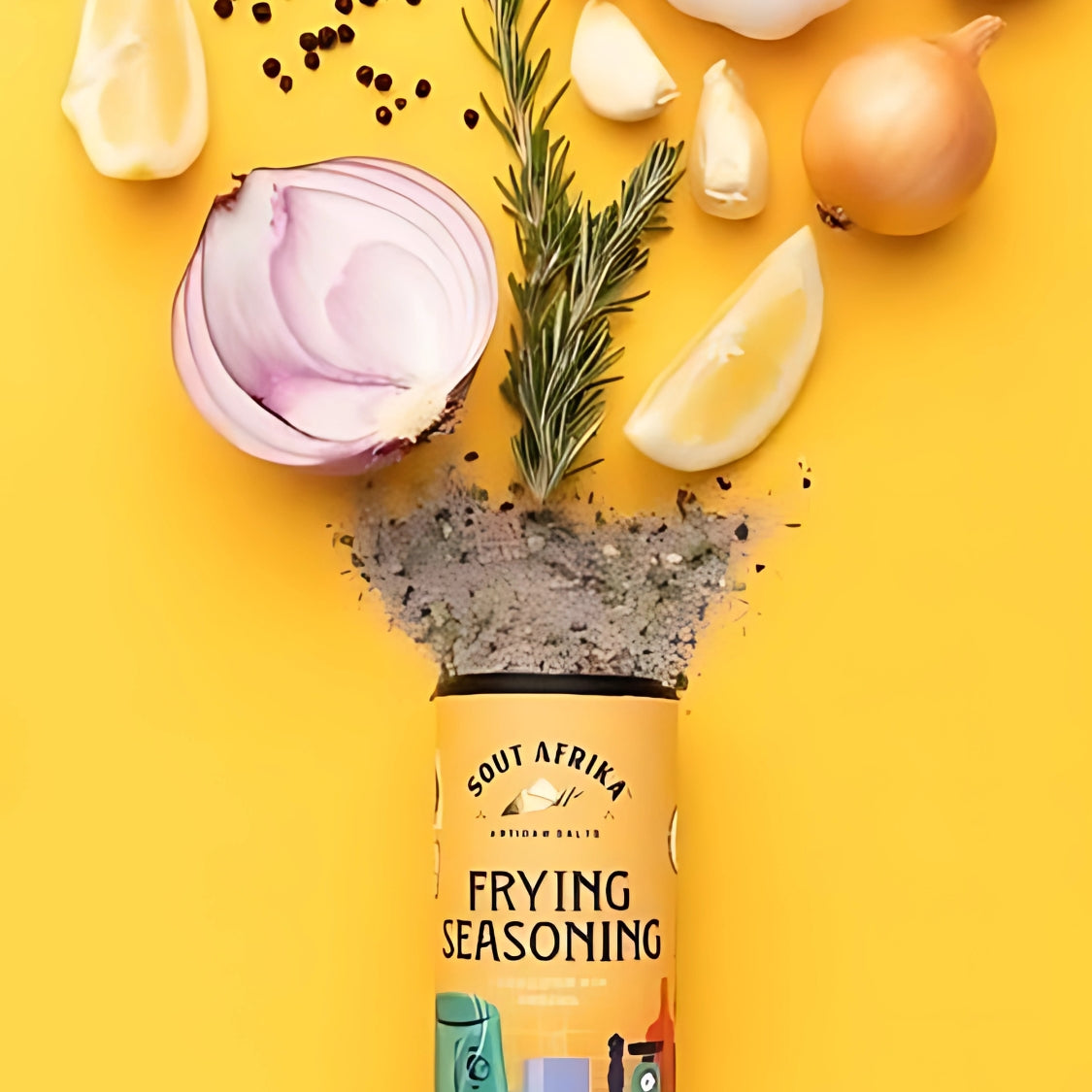 Sout Afrika Frying & Seasoning 150g