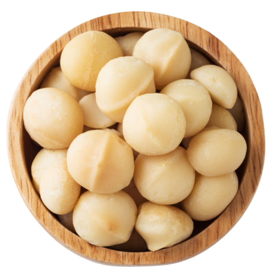 Roasted Macadamia Nuts with Sea Salt