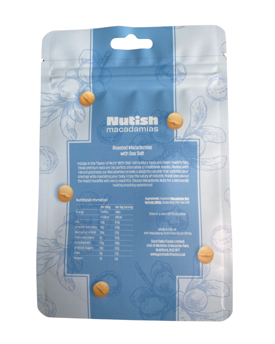 Macadamia Nuts - Roasted & Salted