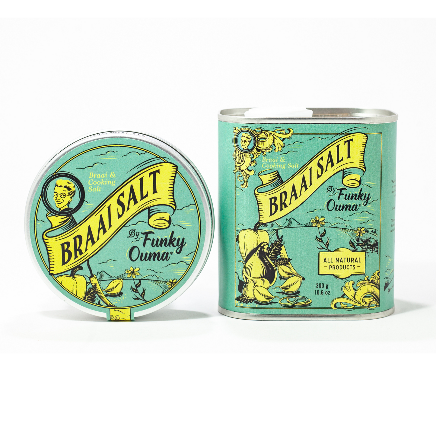 Funky Ouma Braai Salt 90g/300g