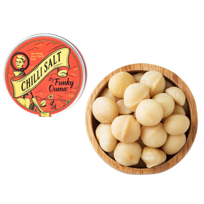 Macadamia Nuts - Roasted with Chilli Salt